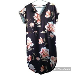 Floral dress xl